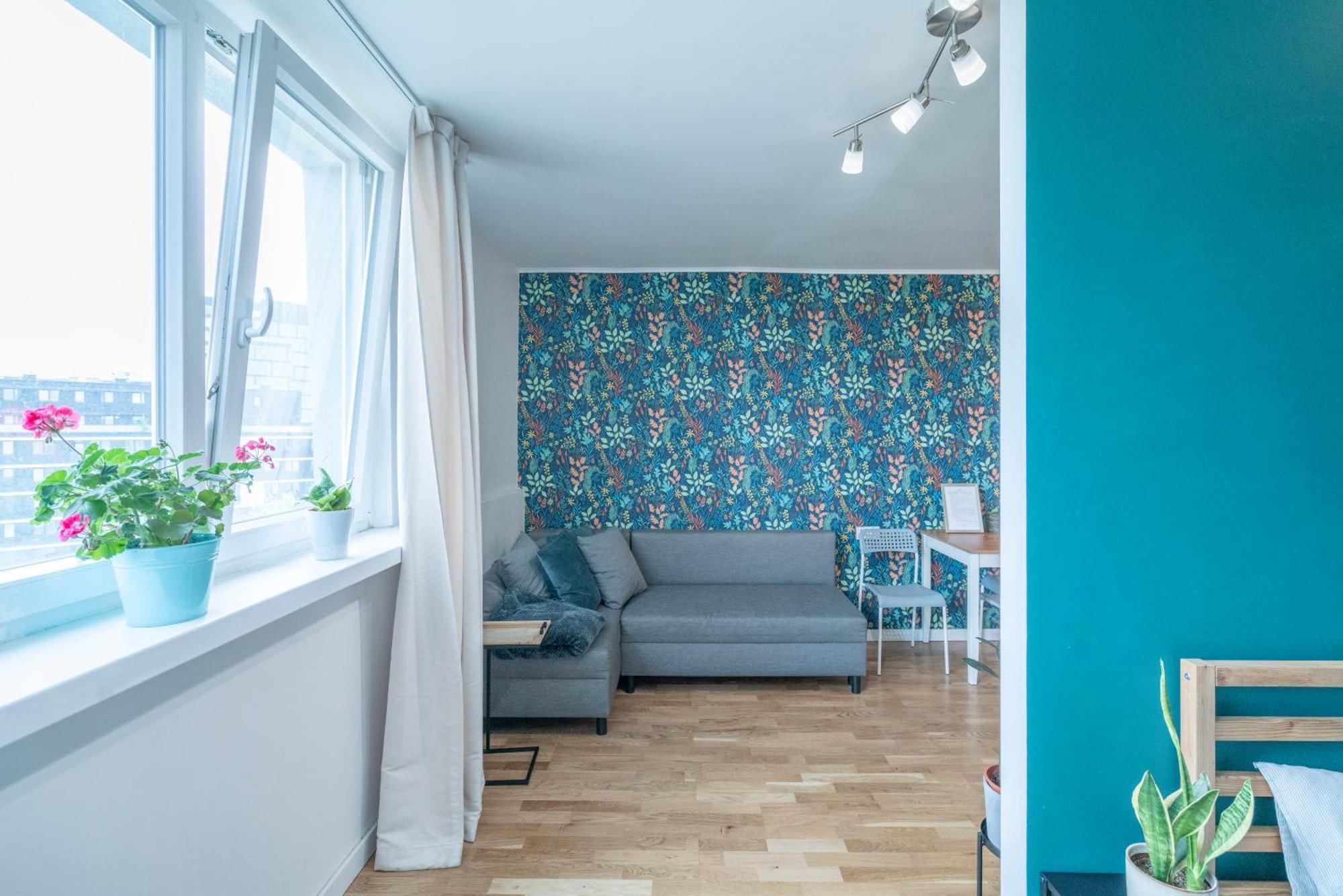 Green Studio In The City Center Of 브로츠와프 외부 사진