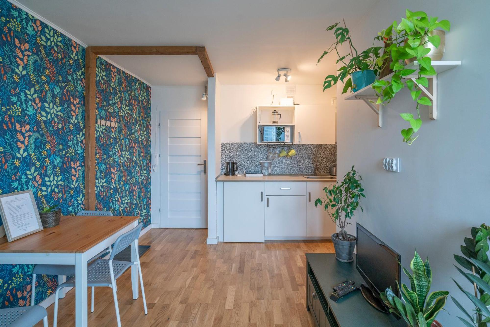 Green Studio In The City Center Of 브로츠와프 외부 사진