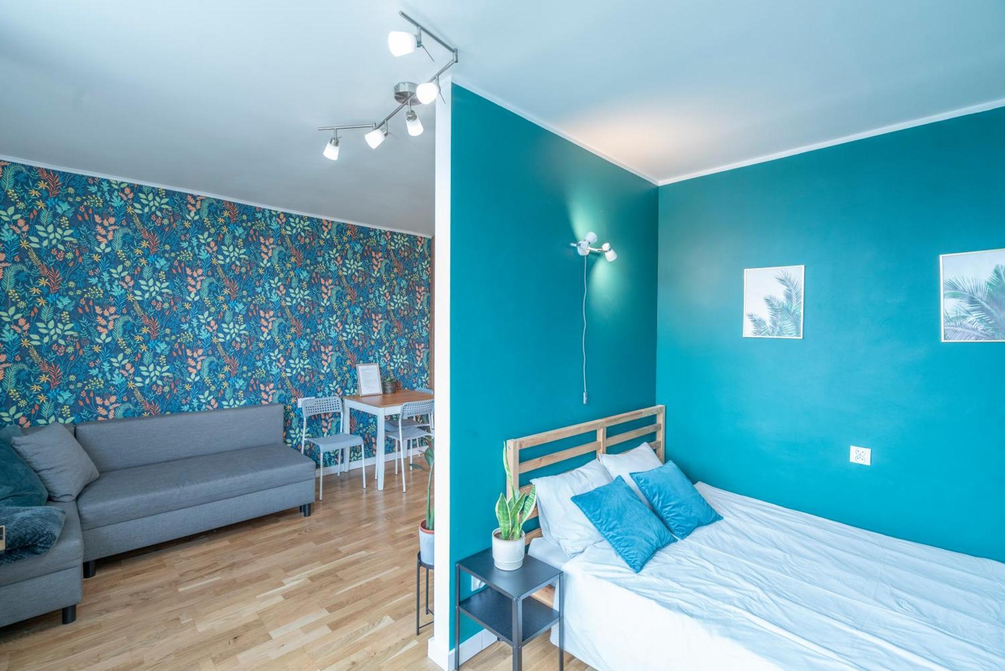 Green Studio In The City Center Of 브로츠와프 외부 사진